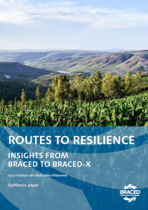 Routes to resilience insights