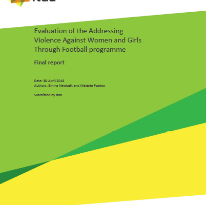 Final report: Evaluation of the Addressing Violence Against Women and ...