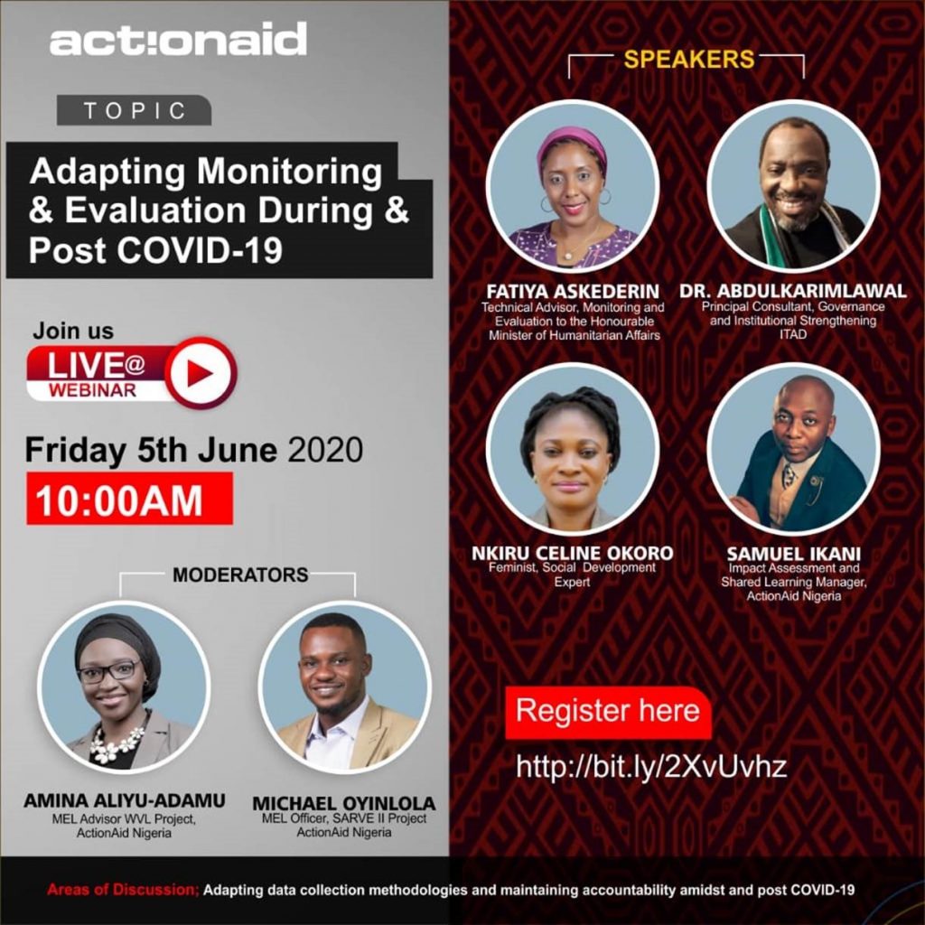 ActionAid Nigeria webinar panel