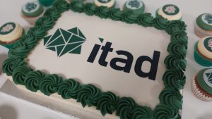 Itad's 40th anniversary cake